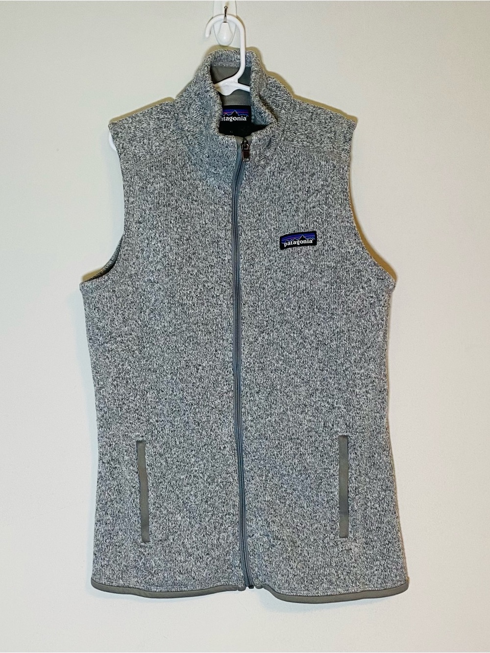 Patagonia Heather Gray Better Sweater Women's Full-Zip Fleece Vest